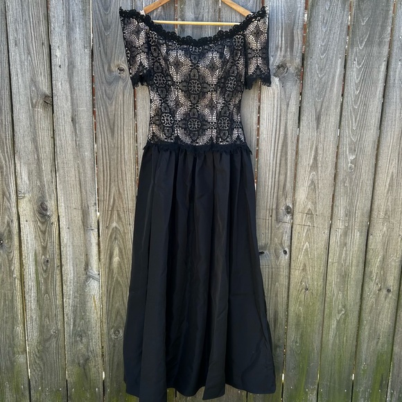 House of Bianchi Dresses Vintage House Of Bianchi Lace Bodice Formal Dress Poshmark